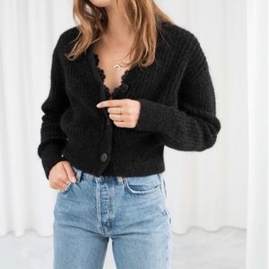 & Other Stories Cropped Cardigan